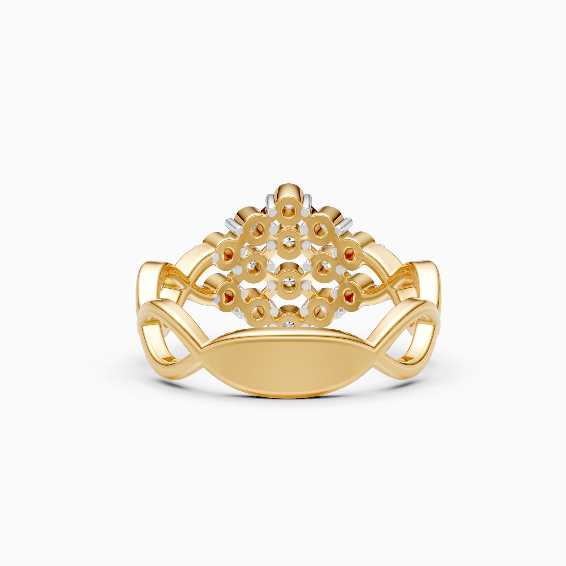 Blooming Spark Lab Grown Diamond Ring
